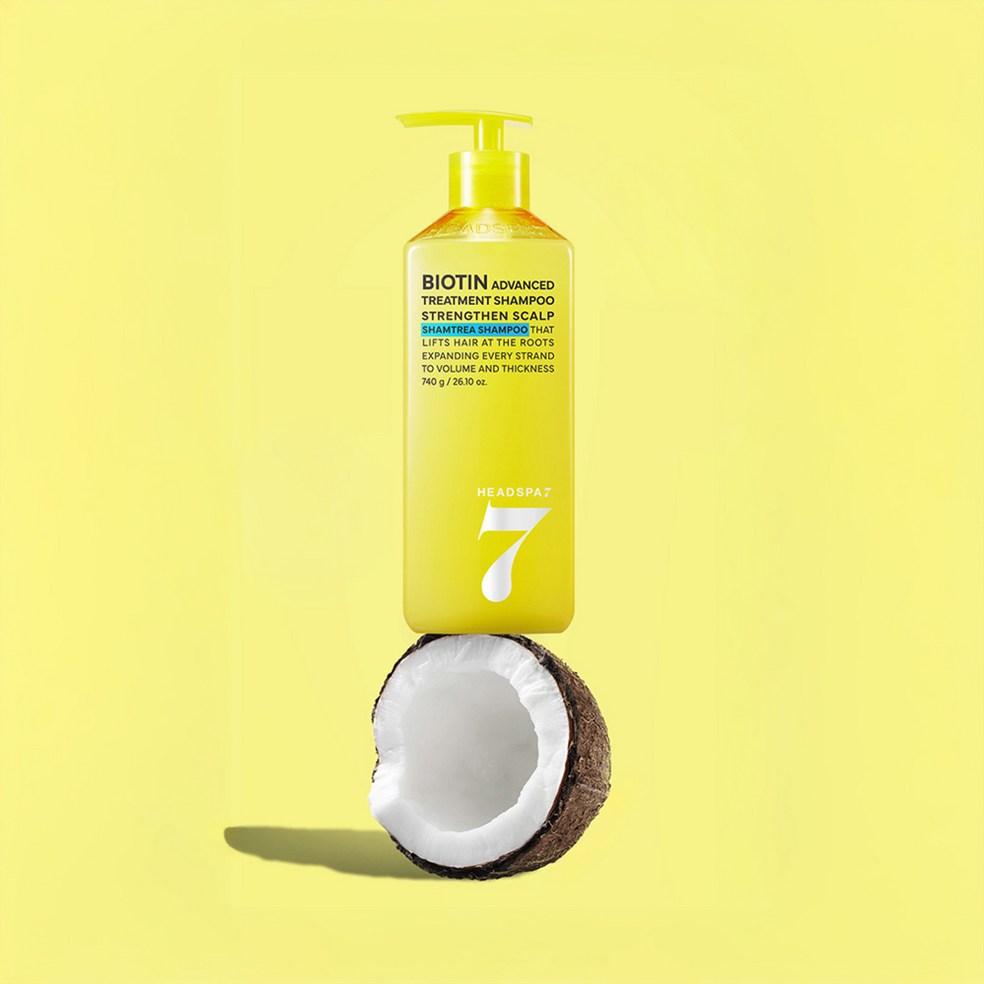 Headspa7 Биотин Улучшенный Уход Шампунь 740г