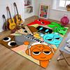 Custom SPRUNKI Mat Personalized Name, Polyester Washable Indoor Entryway Rug, Gift for Christmas, Easter, Thanksgiving Day