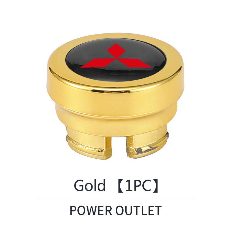 Car Cigarette Lighter Cover DustProof Cover Dustproof Cap Plug Fit For Mitsubishi Outlander Pajero Sport Lancer ASX L200 Eclip