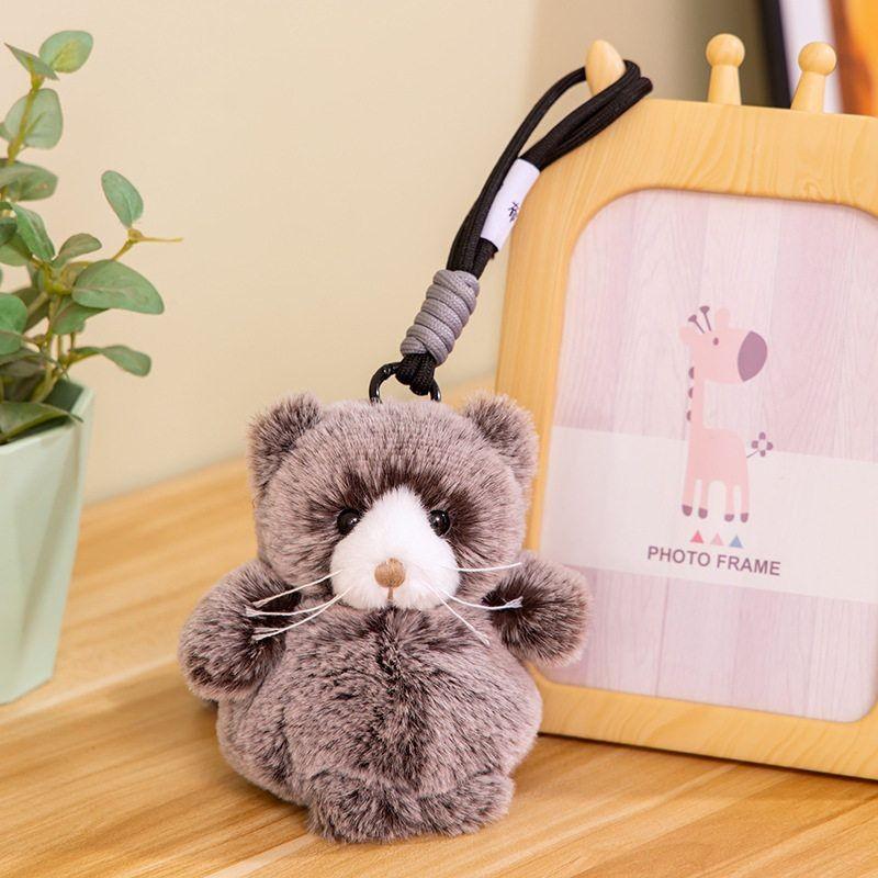Кролик Животное Панда Плюшевая Кукла Брелок С Наполнителем из PP Хлопка Для Идеи Подарка