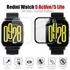 Защитная пленка из закаленного стекла для умных часов Redmi Watch 5 Active/5 Lite, аксессуары HD, гидравлическая защитная пленка для экрана Redmi Watch5 active