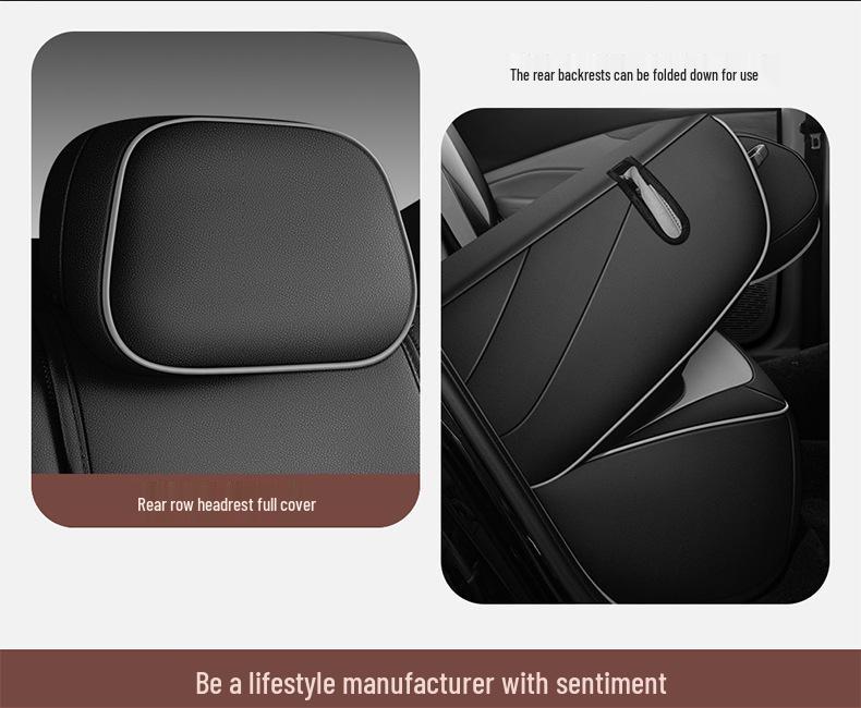 Wuling Starlight Car Seat Cushion - Universal Leather, Four Seasons, Five-Seat Compatible