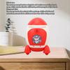 Мультяшная копилка с ключом, большая вместимость, милый мультяшный космический копилка-игрушка для детей, мальчиков, девочек, красная