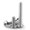 340pcs M3 Hex Head Socket Head Cap Screws M3x5/6/8/10/12/14/16/18/20mm Button Head Internal Hexagon Screw Nut Set