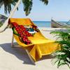 Woody Print Beach Towel, Large Soft Quick Dry Towel for Beach Camping Swimming