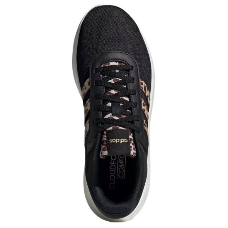 Adidas Lite Racer 4.0 Удобные Универсальные Нескользящие Прочные Низкие Повседневные Кроссовки для Бега Женские Кроссовки Черные Белые IH5273