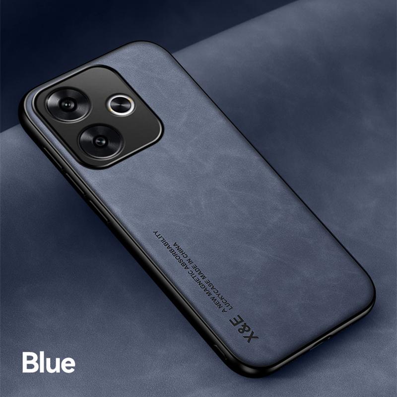 Защитный чехол для Xiaomi Redmi 13 13C 12 5G 12C 10C 10A 10 5G Чехол противоударный магнитный автомобильный держатель текстурированный деловой полный защитный чехол