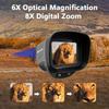 Digital Monocular Night-Vision 40MP 2.5K Infrared Telescope 984ft Night-Vision Distance 6X Optical Magnification 8X Digital Zoom