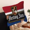 H-Hertog Jan Pillow Gift Home Office Decoration Bedroom Sofa Car Cushion Cover Case 45X45
