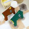 Зимняя теплая одежда для собак средних и маленьких пород, флисовый комбинезон для собак, пальто, одежда для французских бульдогов, чихуахуа, аксессуары для собак
