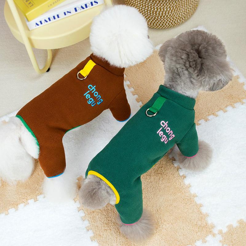 Зимняя теплая одежда для собак средних и маленьких пород, флисовый комбинезон для собак, пальто, одежда для французских бульдогов, чихуахуа, аксессуары для собак