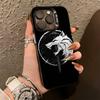 Чехол для телефона 'Турецкий Волк Турция Флаг' для iPhone 17,16,15,14,13,12,11 Plus,Pro Max,XS, Цветной Серебристый Черный Чехол