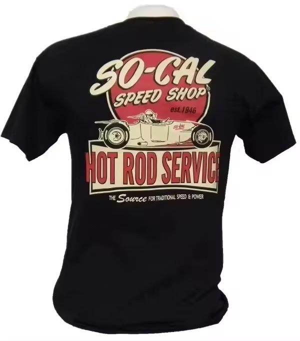 2 sides SO-CAL Speed Shop T-Shirt Reprint