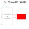 Для 70mai Dash Cam A810 A800S 4K набор аксессуаров Статическая наклейка VHB наклейка и статические наклейки подходят для 70mai A810 аксессуар