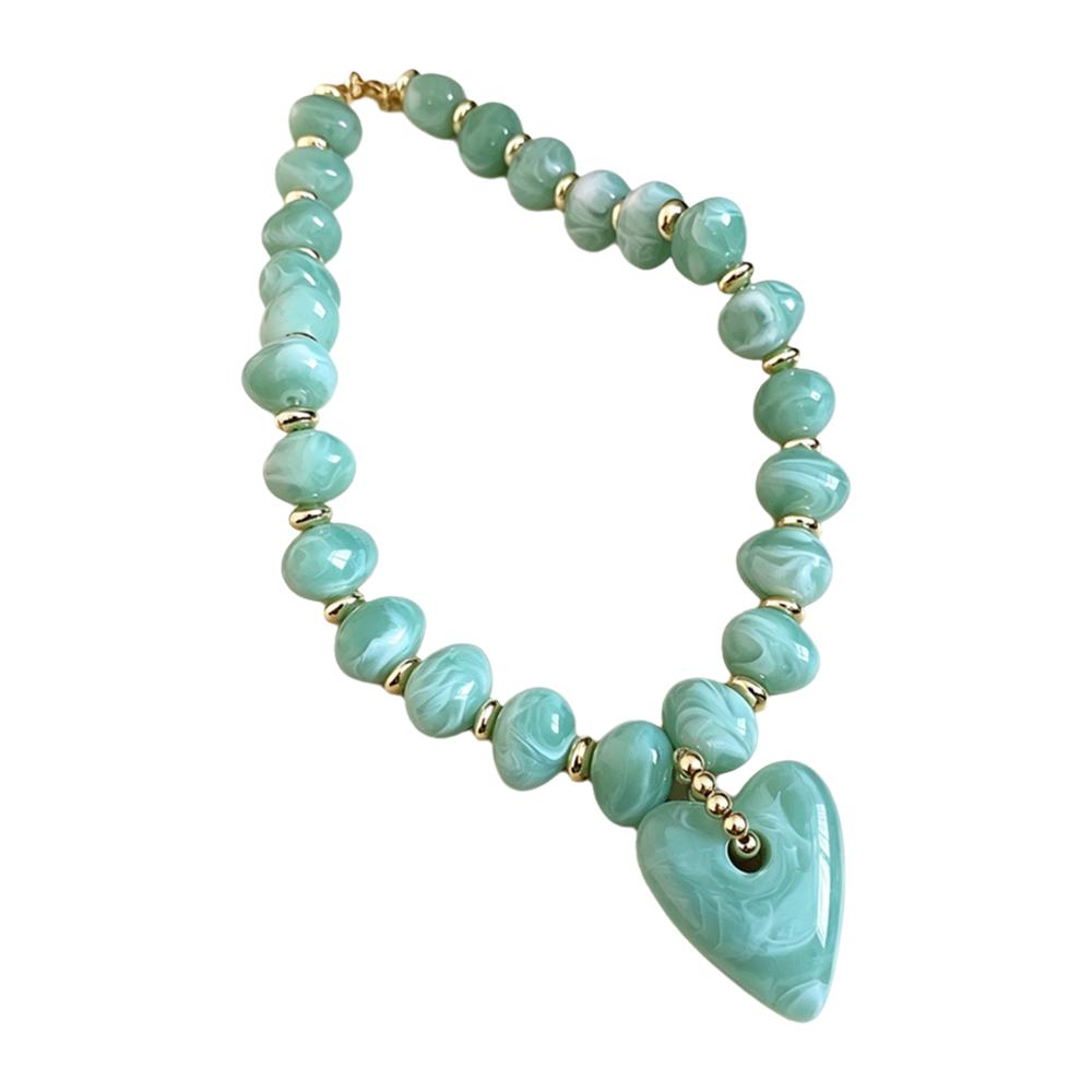 Bohemian Style Beaded Necklace Beads Pendant Jewelry New Women Jewelry Accessory Summer Beach