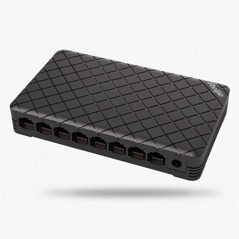 Ruijie RG-ES08G 8-портовый гигабитный неуправляемый настольный коммутатор
