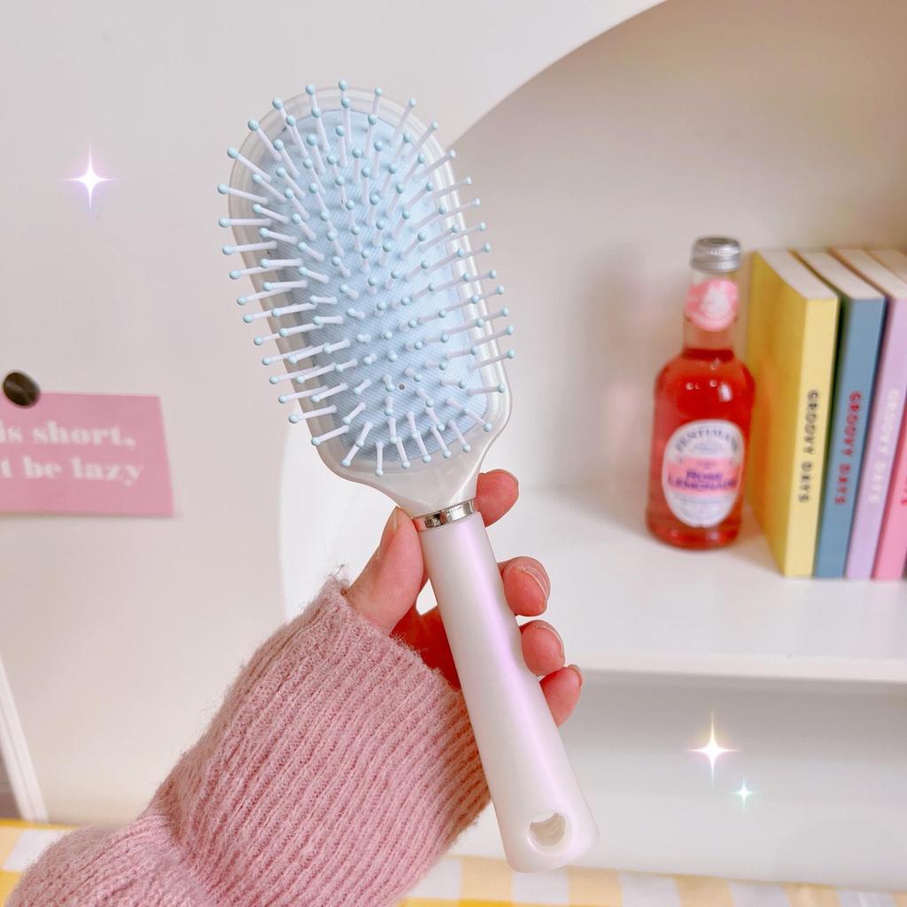 Перламутровая Русалка Антистатическая Портативная Массажная Расческа