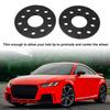 Hubcentric Wheel Spacers, Aluminum Alloy Wheel Spacers, 56.1mm Center Diameter, 8mm Thickness, Replacement for Seat, 5x114.3 Hub, Black