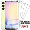 3 шт. закаленное стекло для Samsung Galaxy A15 A25 4g A35 A55 5g A05 A05s Защитное стекло для экрана на A 15 25 35 55 пленка