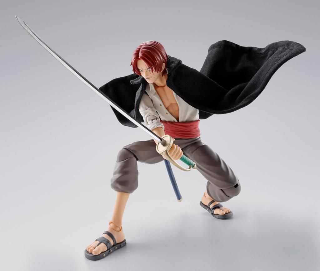 TAMASHII NATIONS ONE PIECE Shanks Monkey Luffy Childhood Action Figure - - & D. - - S.H.Figuarts