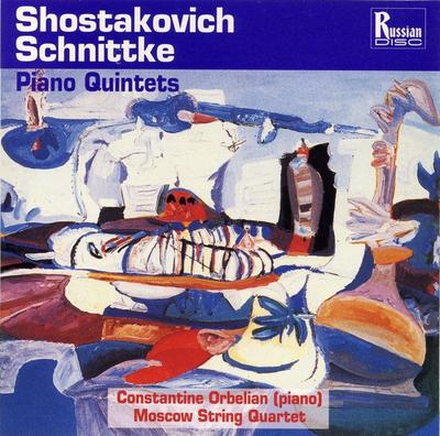 CD ШОСТАКОВИЧ, ШНИТКЕ; МОСКВА СТР - Шостакович/Шнитке: Фортепианный квинтет RDCD10031 Russian Disc 1994 США Классика Б/У