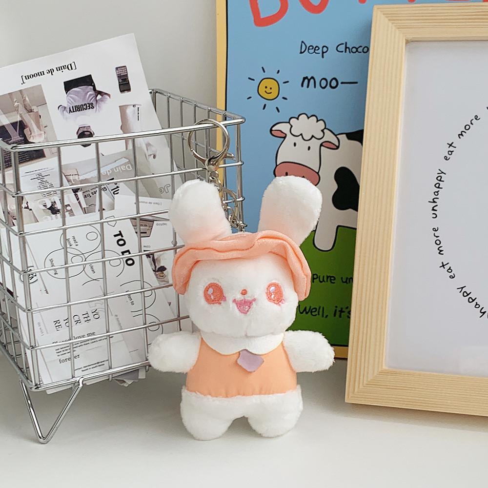 Очаровательный мини-брелок в виде зайчика, мягкая плюшевая игрушка, аксессуар для сумки, новый дизайн 2023