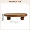 Wooden Plant Stand Flower Pot Holder Decorative Riser Shelf Planter Rack for Garden