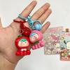 Креативная кавайная смоляная трехмерная кукла-брелок для рюкзака, подвеска, аксессуары, милый сладкий фрукт, автомобильный брелок, маленькие подарки