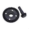 Differential Axle Gear Replacement Heavy Duty Steel Spiral for 1/10 RC Car DIY
