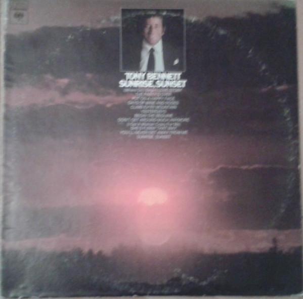 Виниловая пластинка ТОНИ БЕННЕТТ - Sunrise, Sunset C32239 Columbia 1973 США Поп Б/у