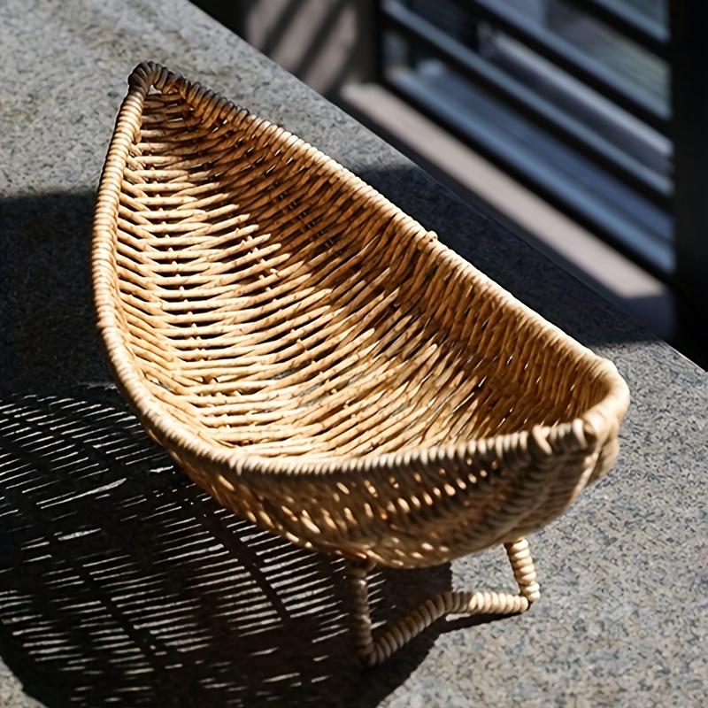 Скандинавский Роскошный Креативный Поднос в Виде Луны | Ручная работа из ПП-материала | Органайзер для блюда/ключей для кофейного столика в гостиной