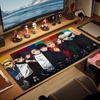 Anime Jujutsu Kaisen Color Mouse Pad Large Gaming Table Cushion Non-slip Laptop Tablet Big Mousepad XXL Mat Mini PC Playmat With Lock edge