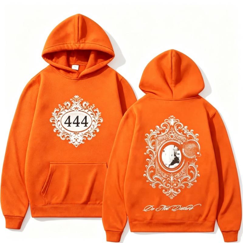 Autumn Fashion Men's Women's Hoodies Hip Hop 444 Printing Unisex Fashion Pullover Long Sleeves Loose Casual Vintage Sweatshirts