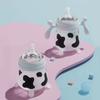 Silicone Baby Feeding Bottle Cute Cow Imitating Breast Milk For Newborn Infant Anti Colic Anti Choking Milk Feeding Supplies New