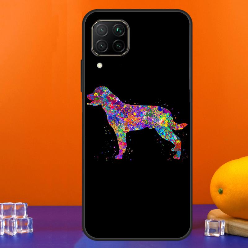Cartoon Rottweiler Dog For Huawei Nova Y90 Y91 Y60 Y70 Y72 Y61 9 10 SE 12i 12s 11i 5T P60 Pro P20 P30 P40 Lite Case