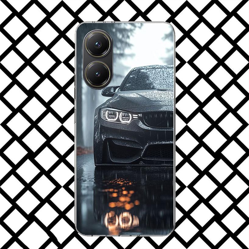 Черно-белый Спортивный для B-BMW Чехол для телефона для Xiaomi Poco F7 Ultra X7 X6 X5 Pro X4 Gt M8 M7 Redmi 15 15C 13 13C 12 12C Мягкий чехол F