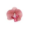 Women Girls Summer Beach Orchid Flower Hair Clip Hawaiian Boho Butterfly Orchid Hair Barrettes Hair Accessories