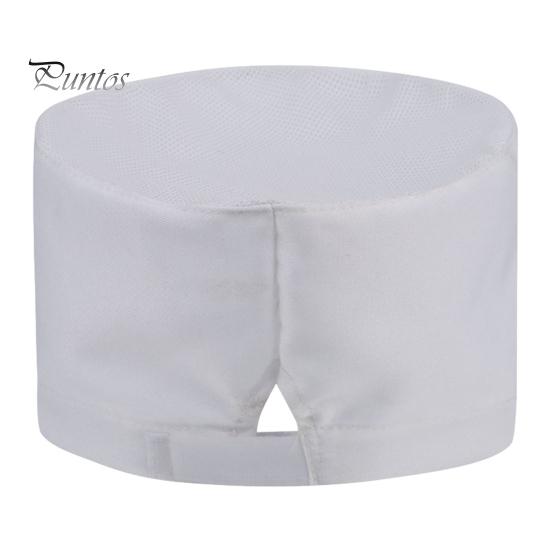 Поварской колпак унисекс для кухни, колпак для ресторана отеля, колпак повара с хорошей воздухопроницаемостью, полый сетчатый верх, рабочая кепка официанта, колпак для повара, мастерская, заводская кепка