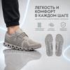 Мужские кроссовки ON Cloud 5 Fog Alloy Серые 59.98025