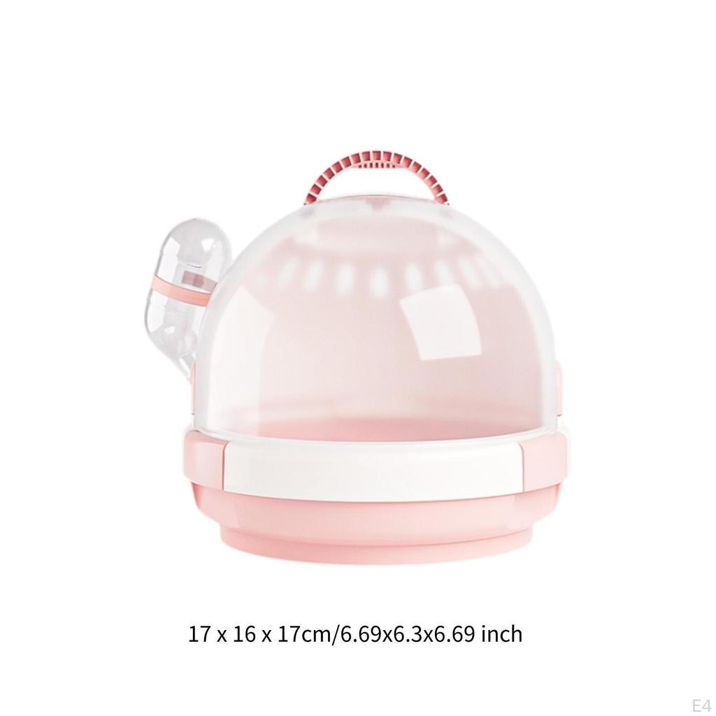Переноска для хомяка Клетка Портативная для мелких животных Зимнее гнездо для мышей