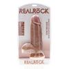 RealRock - Сверхтонкий реалистичный дилдо с яичками 23 см