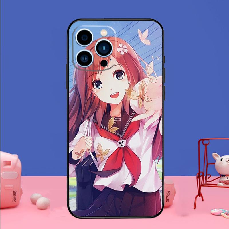 Милый сексуальный аниме-чехол для телефона iPhone 17 16 15 14 13 11 12 Pro Max Plus 13 12 mini 16e 17 Air Защитный бампер