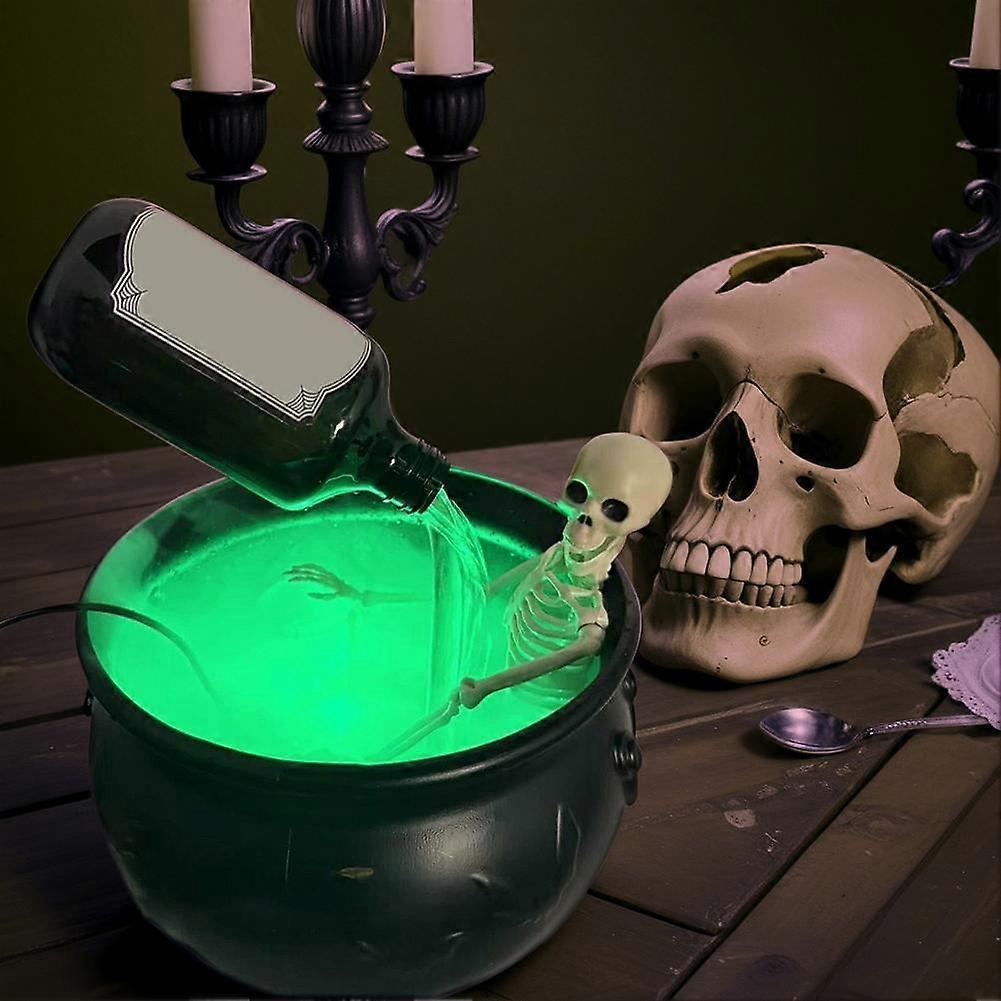 Festival Decoration Magic Floating Potion Bottle & Diffuser Black Bat Bucket
