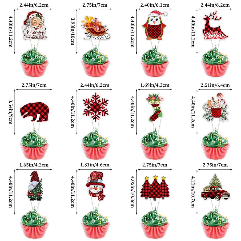 Christmas Decoration Snowflake Elk Plaid Letter Flag Spiral Balloon Set Customization