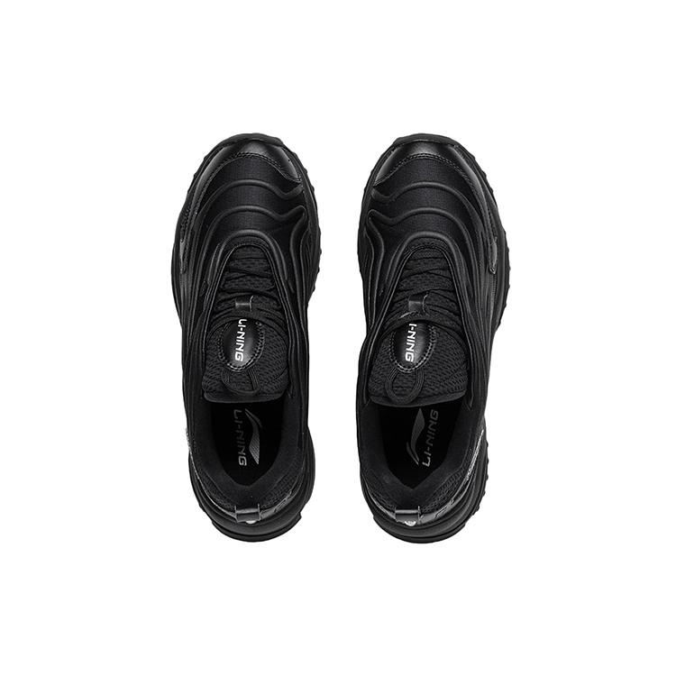 Li Ning Aurora WindWalker V2 Низкие спортивные повседневные кроссовки Мужские Черные AGCS159-3