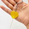 1Pc Men Women Handbag Pendants Diy Kids Jewelry Gifts Lovely Resin Love Lollipop Keychain Mini 3D Simulation Food Key Rings