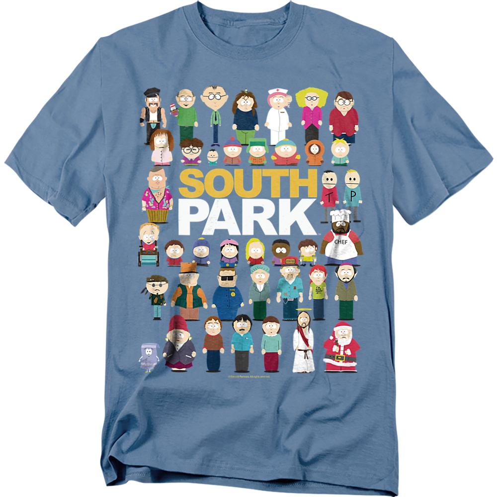 South Park Unisex Adult Full Cast T-Shirt