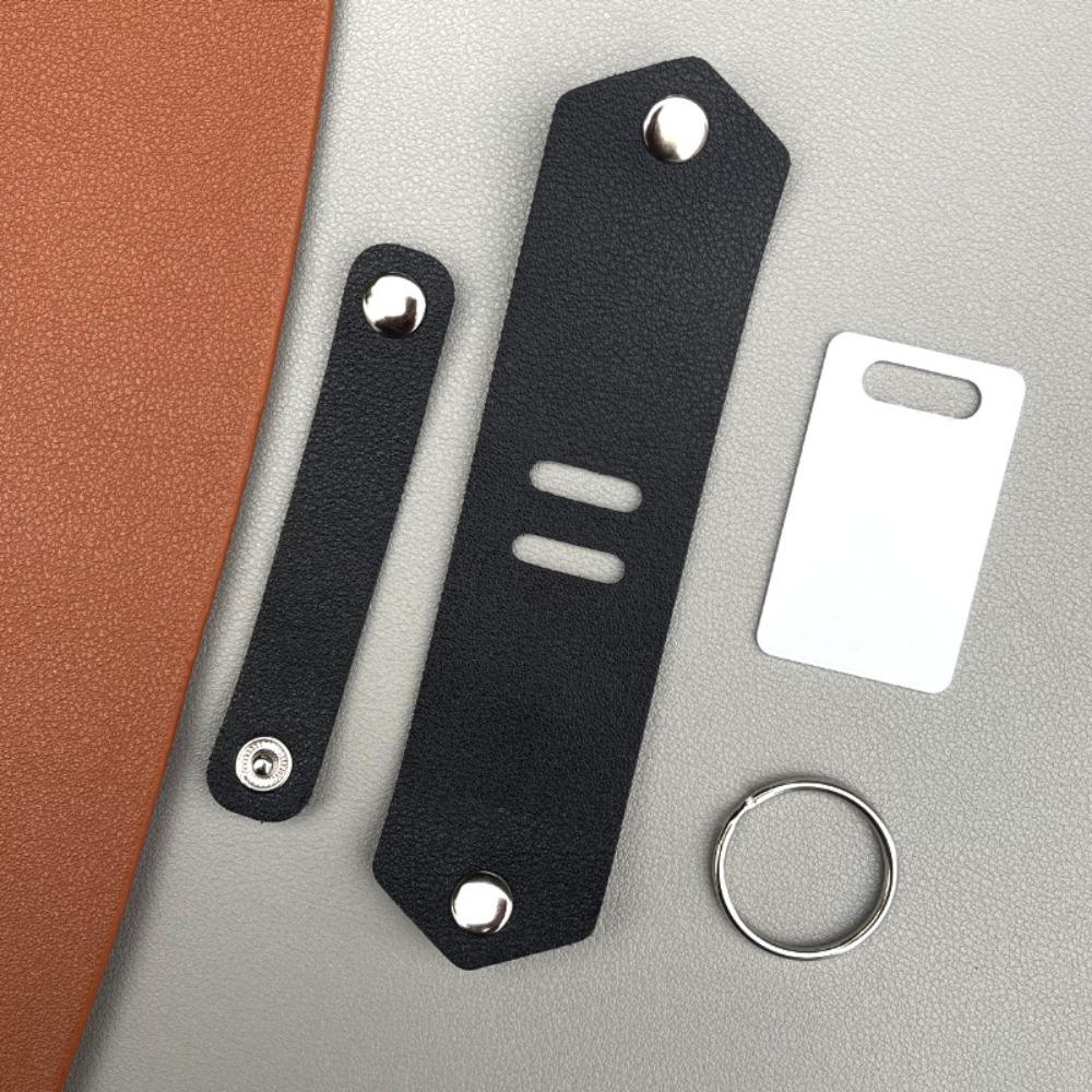 Брелок для фотографий из ПУ кожи «Сделай сам» с гравировкой, УФ-цветной печатью, Свадебный подарок