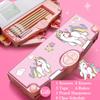 Kawaii Pencil Cases Multifunction Cute Pen Box Back To School Office Supplies For Girl Japanese Korean Storage Bag Stationery