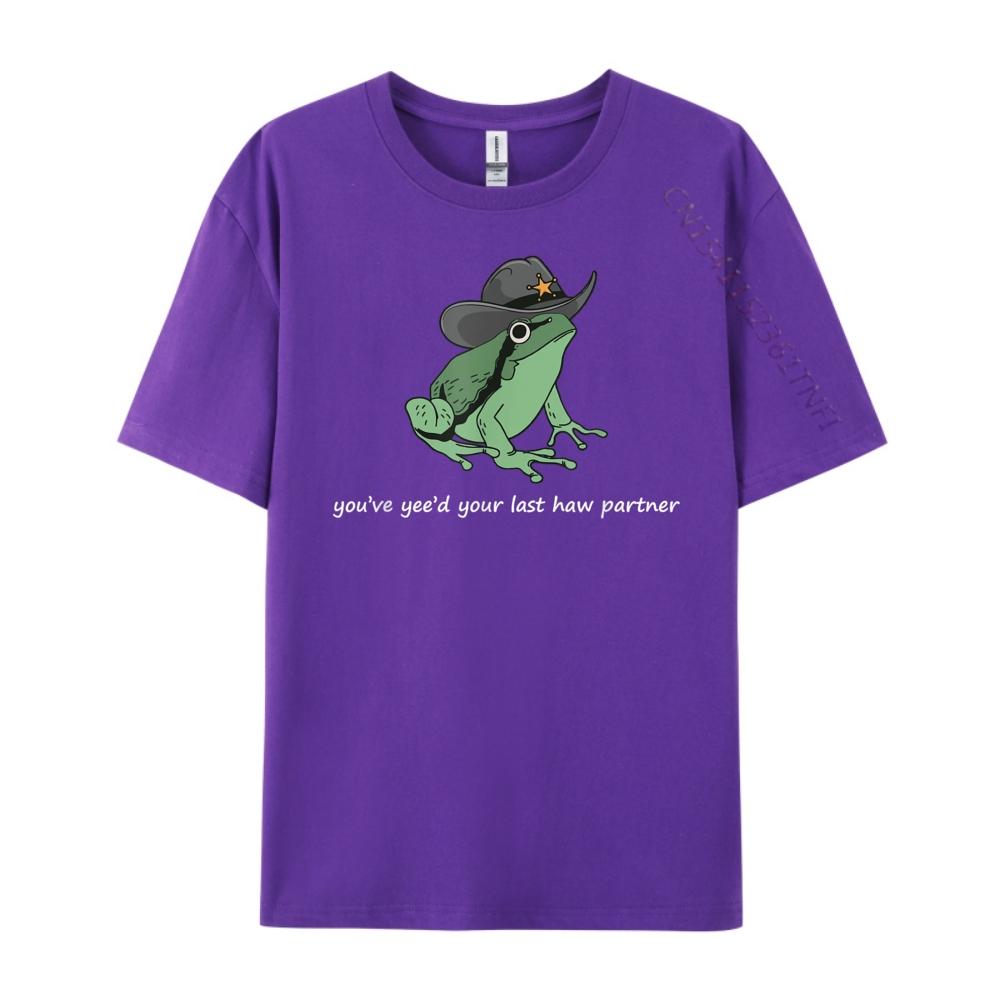 Frog With Cowboy Hat You Ve Yee D Your Last Haw Jokes XS Graphic T Shirts Funny T Shirts T-shirts Alphabet
